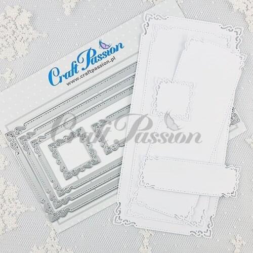 2021 AliliArts Metal Cutting Dies lace frame diy Scrapbooking Photo Album Decorative Embossing PaperCard Crafts Die