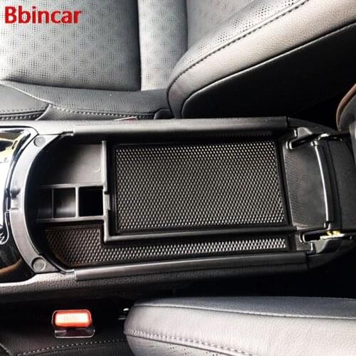 Bbincar Plastic Auto Accessories Interior Car Center Armrest Storage Glove Box Car-Styling For Toyota C-HR CHR 2016 2017 2018