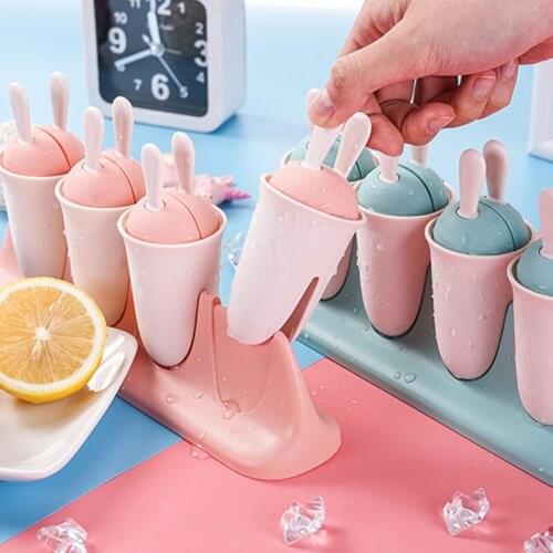 Ice Cream Mold Popsicle Diy Ice Cream Ice Cube Box Home Sorbet Ice Grid Homemade Ice Box Popsicle