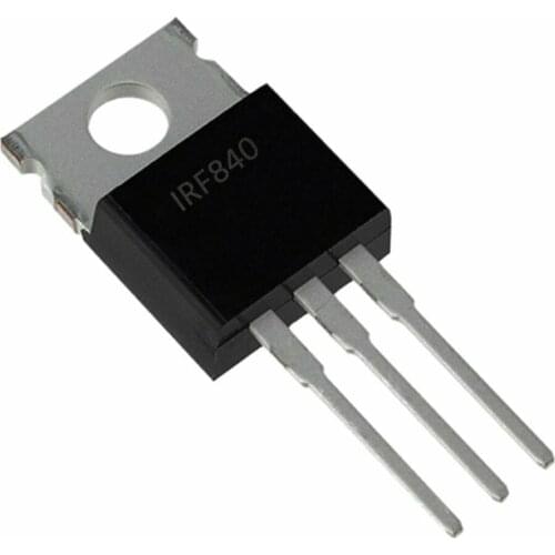 IRF840 500V 8A N-Channel MOSFET Transistor - Pack of 10
