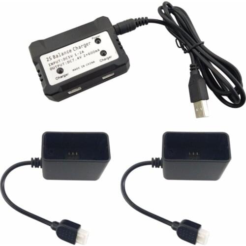 MJX B5W F20 Bugs 5W JJR/C X5 Brushless Quad Axis Lithium Battery Charger Remote Control Aircraft 2 in 1 Balance Charger