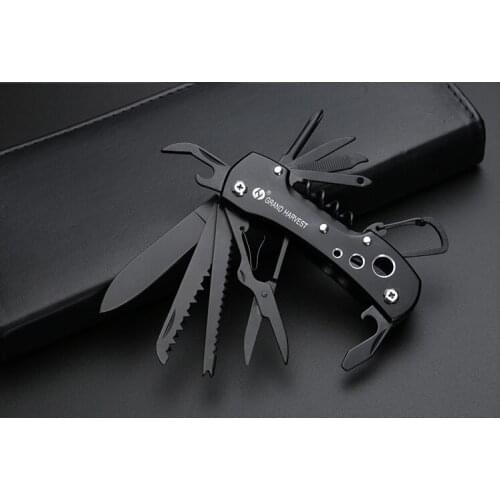 Multifunctional tool Outdoor Camping Survival Army Folding Knife Multi Purpose Army Knife self protection knife