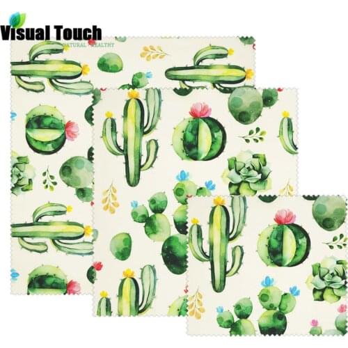 Random Reusable Beeswax Food Wraps Zero Waste Eco Friendly Food Storage Wrappers Kit For Sandwiches Cheese Food Wrapping Paper