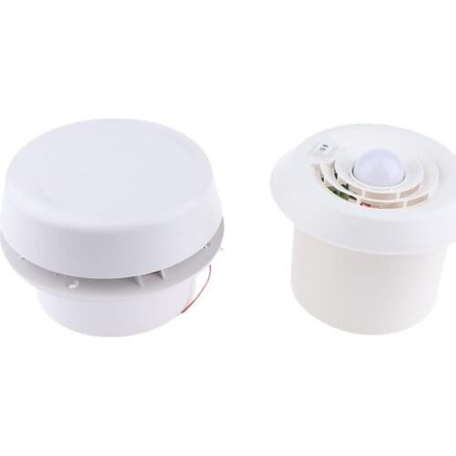 RV Camper Trailer Roof Vent Cap Plumbing With LED Light And Rocker Switch