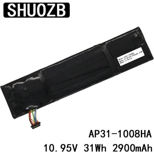 SHUOZB AP31-1008HA AP32-1008HA 10.8V 10.95V 31Wh 2900mAh Laptop Battery For Asus Eee PC 1008 1008H 1008HA Series