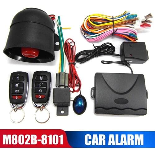 Vehemo Keylessentry Alarm System Alarm Device Car Black for Antitheft Central Lock NEW Truck Securityalarm for Burglaralarm