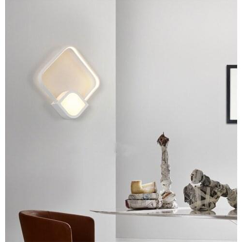 Modern led Wall Lamp Bedroom Bedside Lamp Living Room Study Led Lights Restaurant Hotel wall sconce Aisle Bathroom Wall Lights