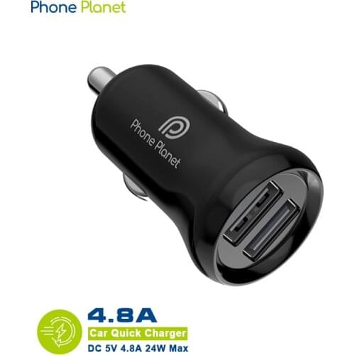 Phone Plane USB Dual Car Charger Quick Charge 24W 4.0 QC3.0 Type C Mobile Phone Fast Charging For iPhone Huawei Xiaomi Samsung