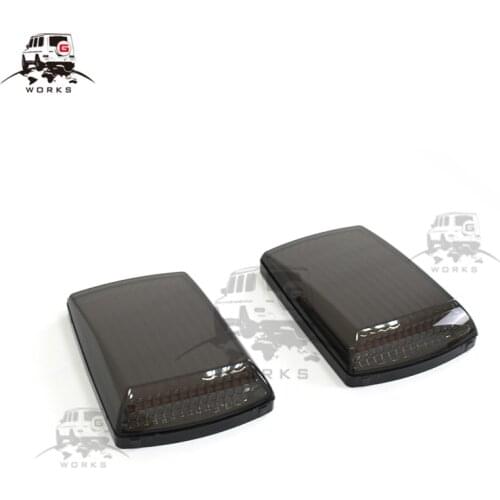 W463 turning signal light fit for G-class W463 G500 G63 G65 all year to M style turning signal light with yellow light