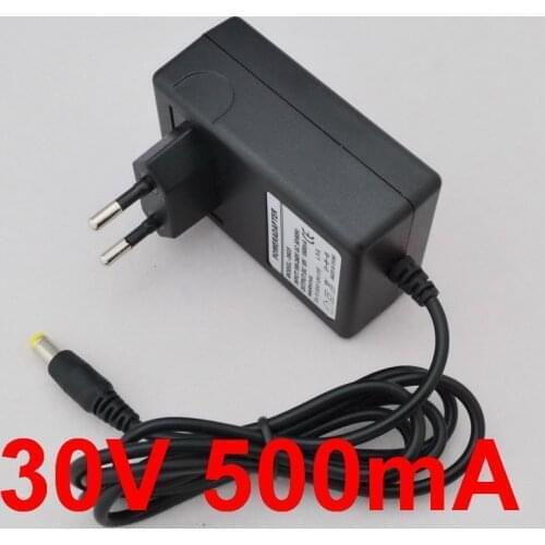 1pcs 30V 500mA EU 30V 500mA Charger for 25.2V LithiumPower Bosch Athlet RuntimePlus BCH65MGKGB/02