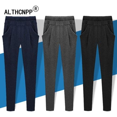 M-6XL Plus Size Autumn Harajuku Trousers Women Casual Loose High Waist Harem Pants Sweatpants Ladies Pants pantalon femme mujer