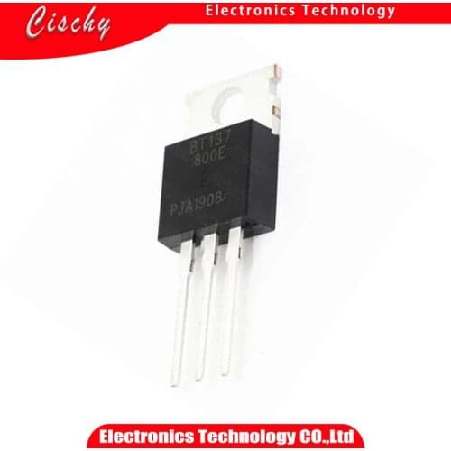 10pcs BT137-800E TO220 BT137-800 TO-220 BT138 Triacs sensitive gate and