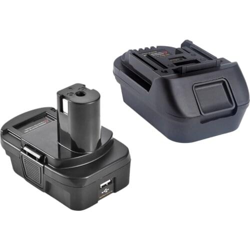 2 Pcs 20V to 18V Lithium Battery Convertor Adapter for Milwaukee - Dm18Rl & Dm18M