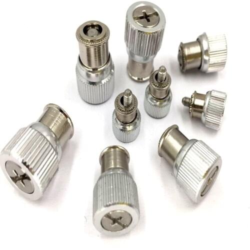 5pcs PF M3 M4 M5 M6 PEM Self-Clinching spring loaded captive panel screws for panel cabinet
