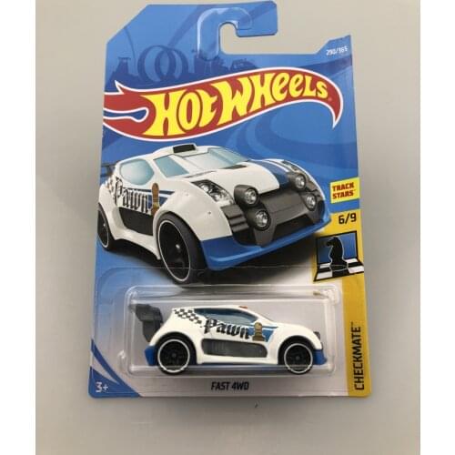 Hot Wheels cars 1/64 FAST 4WD Christmas presents for children