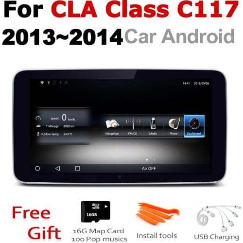 Car Android Radio GPS Multimedia player For Mercedes Benz CLA Class C117 2013~2014 NTG stereo HD Screen Navigation Navi Media