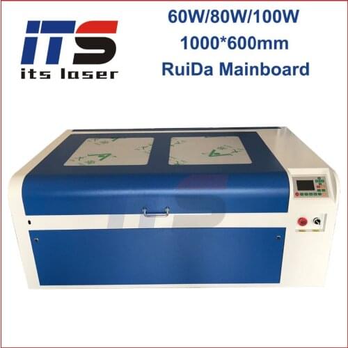 ITS 1060D CO2 laser engraving machine 220v 110v laser cutter 1060 laser engraving cutting machine with electric up down table