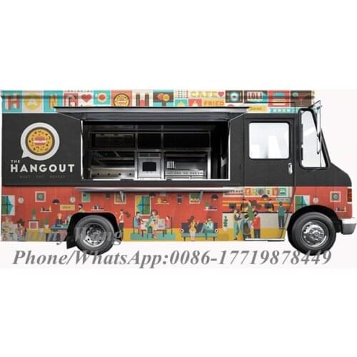 Factory Pri Food Kiosk Design Ideas Food Trailer Mobile Food kitchen/food Trolley Cart For Usa