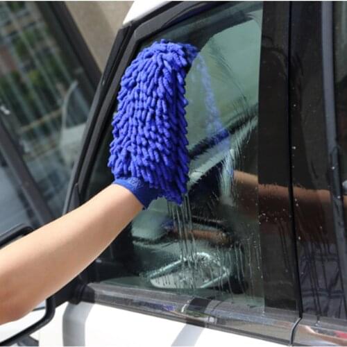 2019 Car Wash Glove Washing Tool Auto Care Tool for Mitsubishi Asx Outlander Lancer EX Pajero Evolution Eclipse Grandis