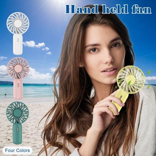 Ipega portable fan silent Hand Held fan Cool Air 3Speed mini pocket fan with battery Travel Cooler Cooling Power mobile fan new