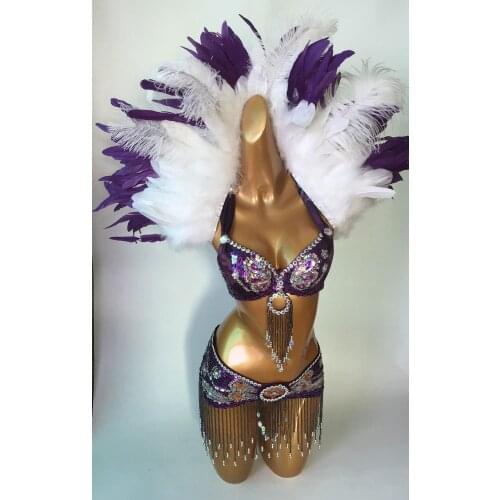 Carnival shoulder pieces Shawl for showgirl, rave