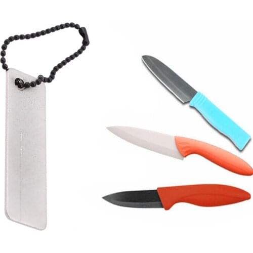 Creative Mini Knife Sharpener Hard Sharpener Stone Abrader Sharpening Tool Practical Portable Knife Kitchen Accessories Gadget