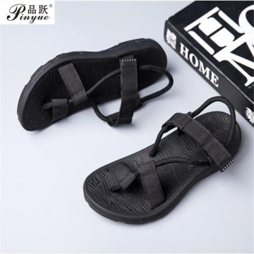 Men sandals Summer men Outdoor Beach Sandals flat unisex summer shoes high quality Back sandalias mujer size 38--43