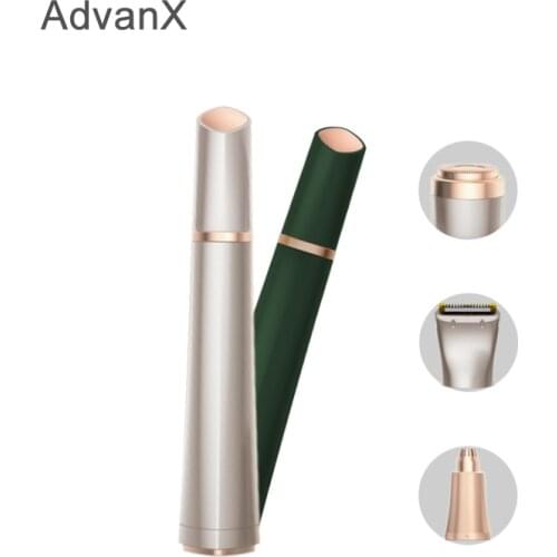 AdvanX 3In1 Grooming Kit Nose Trimmer Shaver Hair Removal