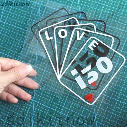 New Cool Love Car Sticker Door Window Decal Styling Decoration For hyundai i30 2018 2017 2014 2012 2013 2009 accessories