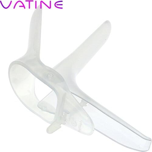 VATINE Plastic Colposcopy Medical Themed Vaginal Expansion Adult Product Anal Speculum Voyeuristic Device Sex Toys for Women