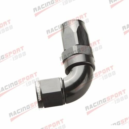 SWIVEL 90 Degree -8AN AN8 8AN AN 8 -8 HOSE END FITTING RED-BLUE/BLACK