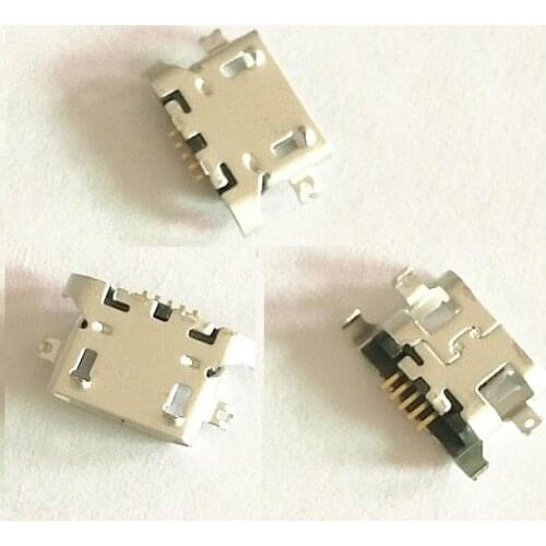 50pcs micro mini usb Charging port jack socket Connector for Lenovo A319 A536 A6000 A6000T A6010 Vibe A859 P2 P2C72