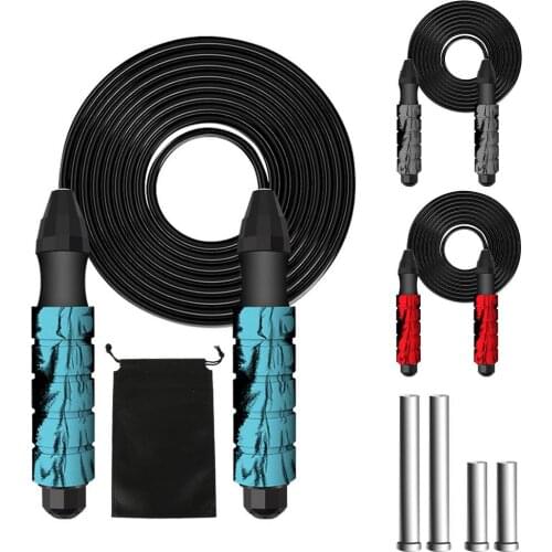 Adjustable Jump Rope Load-Bearing Skipping Rope Training Fitness Equipment Gym Fitness Home Exercise Slim Body