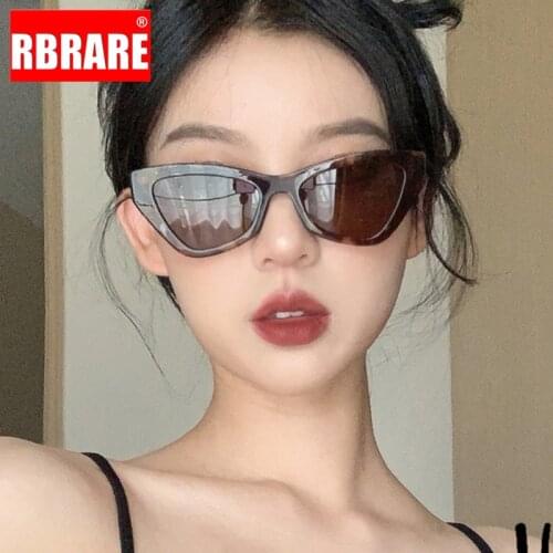 RBRARE Cat Eye Sunglasses Women 2021 Fashion Leopard Frame Sunglasses for Women Vintage Shades for Women Wholesale Gafas De Sol