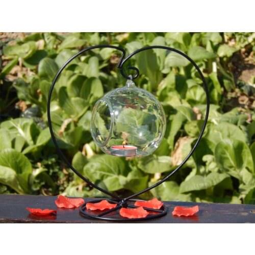 European style glass candlestick wedding candlelight dinner decoration candlelight dinner classical wedding props