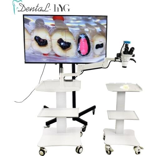 Dental Equipment Microscope with Camera Continuous zoom +for Optional Dental Equipment Chair Unit