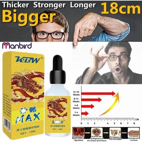 Penis Thickening Growth Man Big Bigger Enlargment Liquid Cock Erection Enhance Men Health Care Enlarge Massage Enlargement Oils