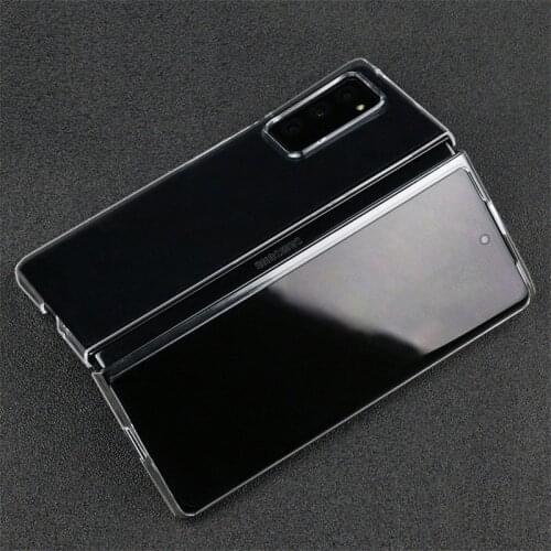 Front Back Protective Case Cover for Samsung Galaxy Z Fold 2 Shockproof TPU Transparent Phone Cases Covers for Galaxy Z Fold2