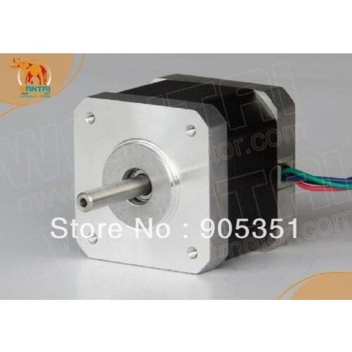 1 PC 3D Printer Nema17 for 2.4A, 4200g.cm, 48mm length,0.9 degree,42BYGHM810, Wantai Stepper Motor