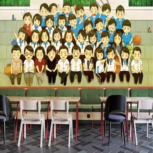 3d Photos Hd Best Wallpapers Retro Wallpaper Graduation Campus Photo Wall Coverings Childrens Room Decor TV Room Furniture Study