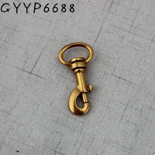 4-30 pieces 19mm Old gold Inside die-casting Big hook trigger hook Swivel lobster Claws Swivel hooks for bag Metal parts