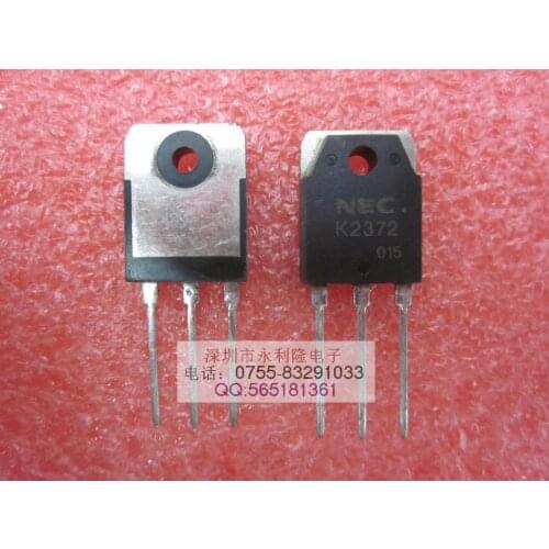5pcs/ K2372 2SK2372 TO-3P 25A500V