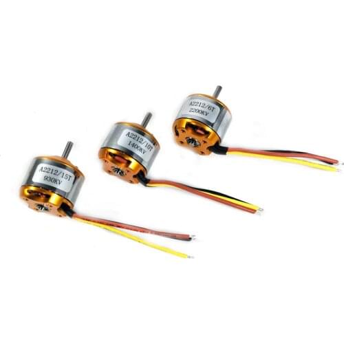 A2212 930KV 1000KV 1400KV 2200KV 2450KV XXD Brushless Motor Outrunner For RC Aircraft Airplane Multi-copter