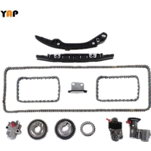 VQ35D Timing Chain Kit FOR FITNISSAN ALTIMA MURANO MAXIMA INFINITI FX35 G35 FUGA M35 350Z S50 Y50 VQ35DE 3.5L TK1038 2002-2017