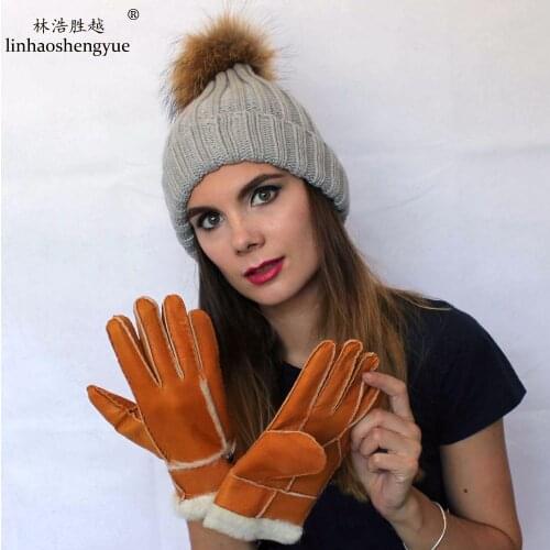 Linhaoshengyue winter warm fashion glove Unisex Warm and comfortable freeshipping