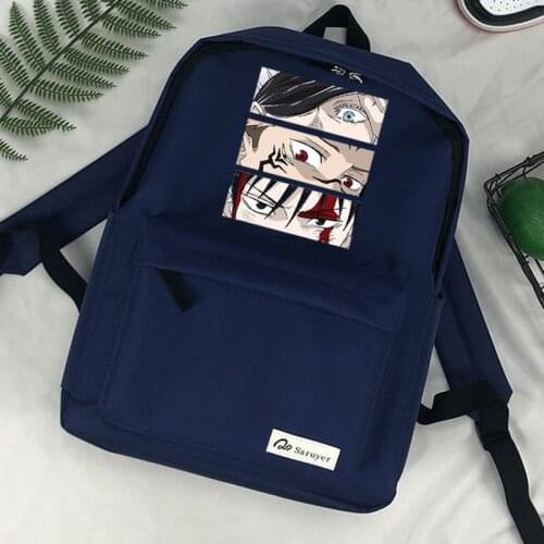 Jujutsu Kaisen mochila backpack bolsas 2021 fashion designer school men sac femme mujer plecaki backpack