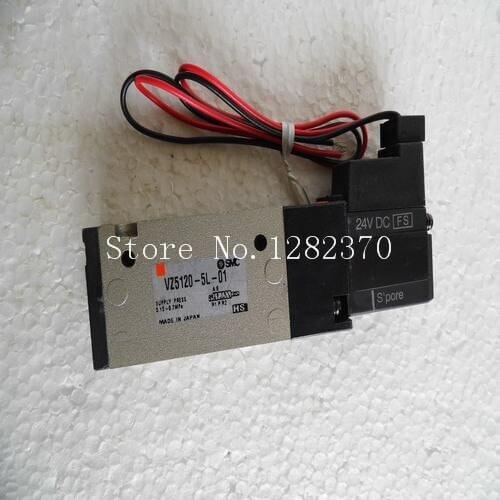 [SA] New Japan genuine original SMC solenoid valve VZ5120-5L-01 spot