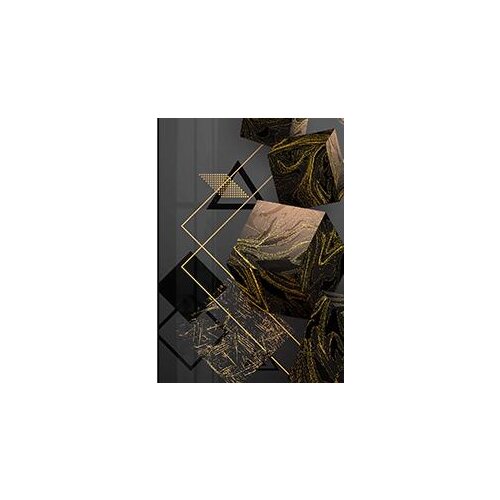 More style Modern Minimalistic Geometric Pattern Letter Art Print Silk Poster Home Wall Decor 24x36inch