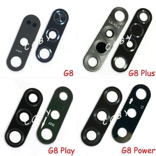 20PCS Rear Back Camera Glass Lens Cover For Motorola Moto G8 / G8 Plus / G8 Play / G8 Power with Ahesive Sticker
