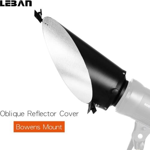 Studio lights flash Oblique Reflector Cove Reflector background light reflector cover Bowens Mount
